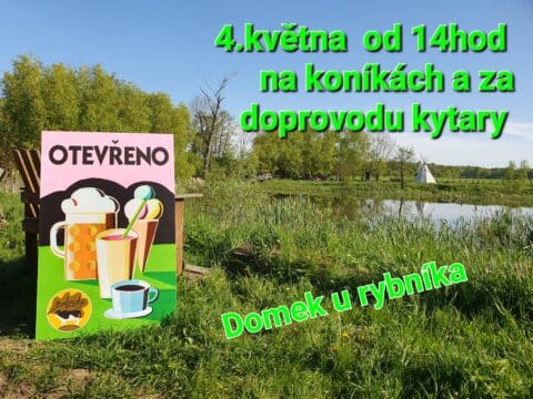 Letní zmrzlinárna na Domku u rybníka